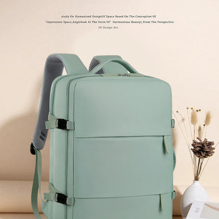 2024Men Women's Bag Large Capacity Journey Multifunction Backpack With Shoe Storage Multilayer Dry And Wet Separation Waterproof
