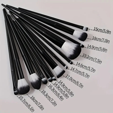 NEW 13PCS Makeup Brushes Set Professional Soft Detail Blush Highlighter Foundation Concealer Eye Shadow Brush Women Beauty Tools