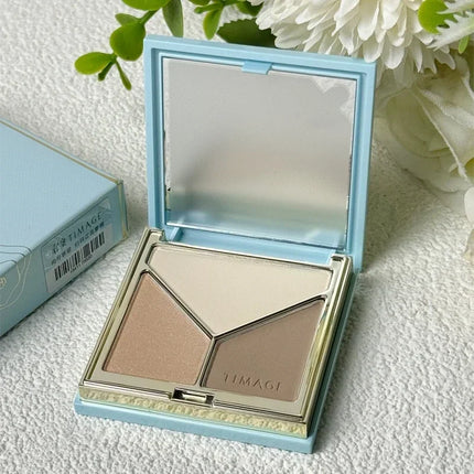 TIMAGE Master Matte Highlighter Contour Powder Palette High Gloss Palette Illuminator Makeup 3D Bronzer Cosmetic