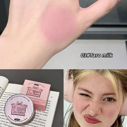 Sweet Color Translucent tender Air cushion blush Pink Powder blush to improve the complexion of Korean vitality young girl