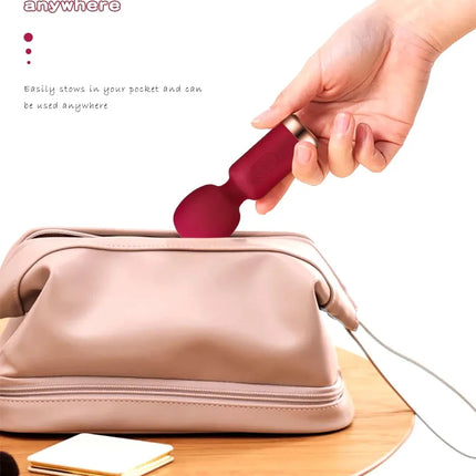 Powerful Mini Vibrator Dildos for Woman Wand for G-Spot Vibrator Women Clit Stimulator for Women Vagina Massager Adult Sex Toys