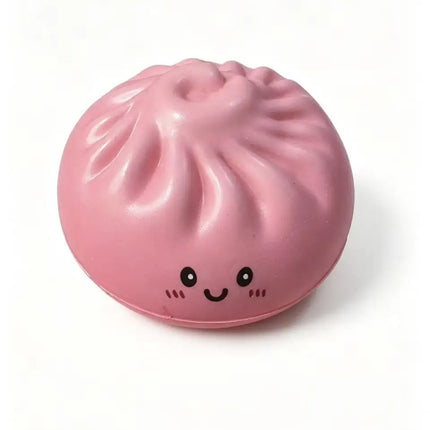 New Dumpling Pressure Dumpling Squishies Cute Colorful Bun Toy Slow Rising Stress Relief Fidget Toy for Adults Anti-Anxiety Gif
