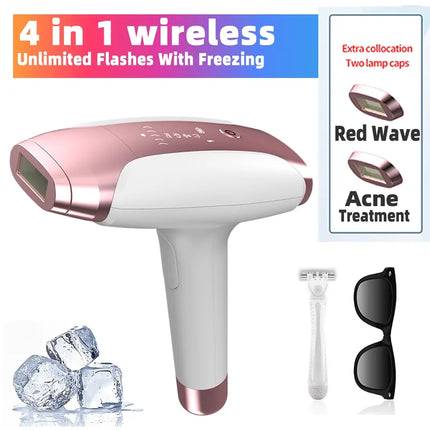 999999 Flashes IPL Laser Epilator for Women Home Use Devices Hair Removal Painless Electric Epilator Bikini Dropshipping
