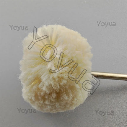 100pcs 25mm Dental Odontologia Polishing Brush Wheel Rotary Tools 2.35/3.00mm Shank Wool Goat Cotton Black Buff Dentistry Lab