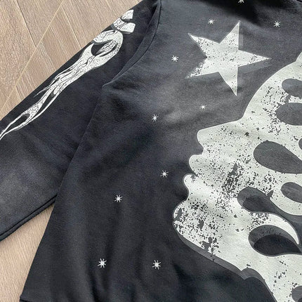 HS flare  flame hoodie