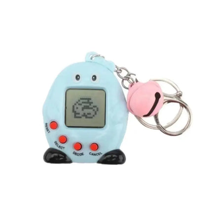 1PCs Tamagotchi Electronic Pets Gift Keyring Pets Toys Gift Penguins Mini Portable Retro Handheld Game