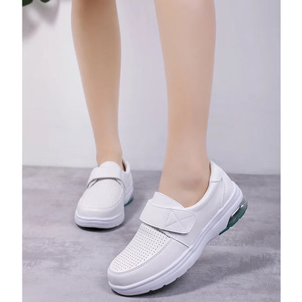 Sneakers Woman Nurse Clogs Shoes - Nursing Women Summer Shoe Female Health Work Flat Walking Soft Non Slip Hospital Nurse