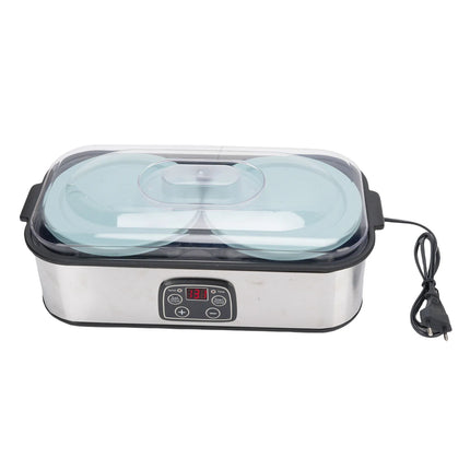Digital Yogurt Maker 2L Large Capacity Automatic Temperature Control 0-48 Hours Timer Easy to Clean Homemade Greek Yogurt Tool