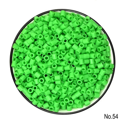 DIY Plastic 5mm Perler Hama Beads Fuse Beads Toys Eco-friendly Material Pegboard Iron Pixel Puzzle Birthday Gift for Boys Girls