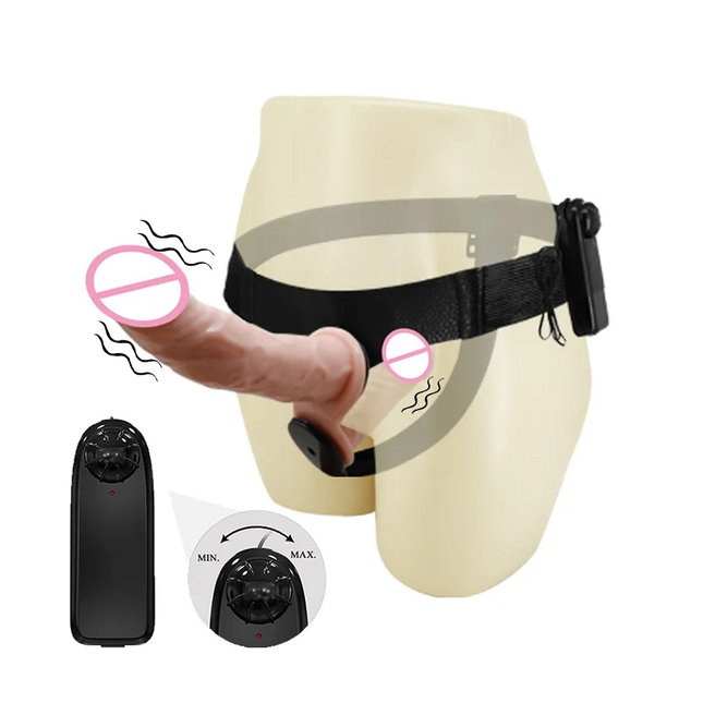 Strap On Realistic Double Dildo Pants For Lesbian Woman Men Couples Dildo Panties For Gay Flesh Purple Dildo Adults Sex Toys18+