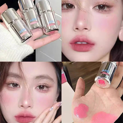 AZTK Liquid Blusher Jelly Color Chinese Blusher Makeup JC04 Aztk Brighten Face Nude Pink Purple Tint Blush Matte Rubores Rouge