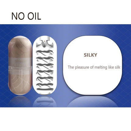 2/1pcs Mini Masturbator Cup Real Vaginal Egg Particle Stimulation Portable Stimulator Blowjob Sex Toy Massager Penis Trainer