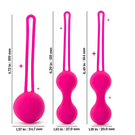Women tighten vagina muscle trainer kegel ball egg intimate silicone smart kegel vaginal pelvic floor balls sex toys for adult