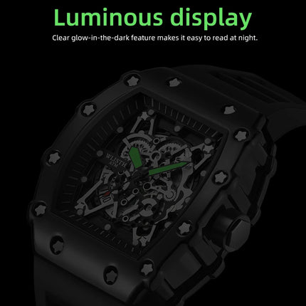 Foreign Trade Watch Large Dial For Men Quartz Waterproof Sport Square Luminous Watch For Men