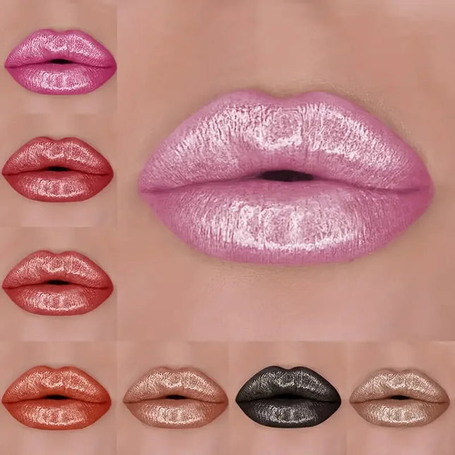 [Shimmer Lipstick Colors] Long-Lasting, Moisturizing & Waterproof for All Skin Types - Perfect Valentine's Day Gift