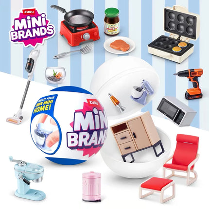 ZURU Mini Brands Blind Box 5 Surprise Capsule Complete Series Mystery Toy