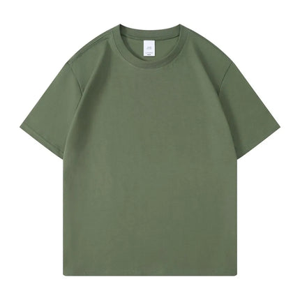 Custom T-Shirt Personalized Logo Photo Text Image Brand Print 100% Cotton Solid 5XL Team Workwear Men Women DIY Your Design Tees