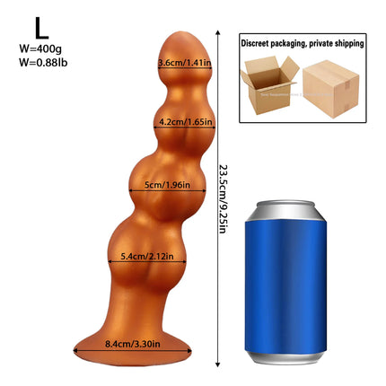 NEW Big Anal Plug Long Anal Beads Balls Dildo Training Kit Butt Plug Suction Cup Lesbian Gay Sex Toys for Women Men Buttplug 18+