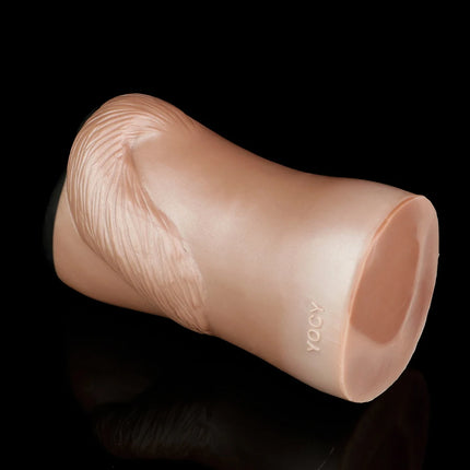 FAAK Color Mixed Ultral Soft Male Masturbator Silicone Fantasy Pussy Anal Stroker Erotic Fetish Stimulation Sex Toy for Men
