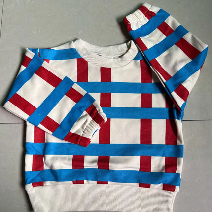 kids sweaters 2025 new autumn boys girls cute print sweatshirts child cotton outwear tops clothing