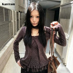 two piece with scarf / S