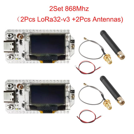 0.96 inch Heltec LoRa32 V3 868MHz/915MHz Development Board SX1262 0.96" OLED WiFi BLE LoRa Kit for Smart IoT & Meshtastic
