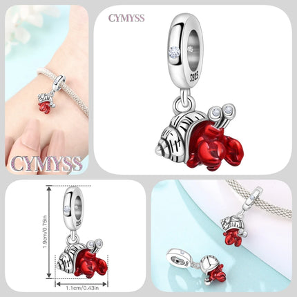 S925 Sterling Silver Charm Bead Angel Prayer Travel Memorial Pendant Fine Birthday Gift Fit Bangle Bracelet Necklace DIY Jewelry