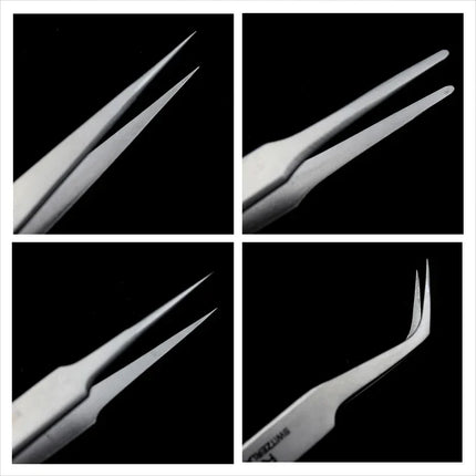 Durable RHINO RH Japanese Tweezers Sharp Hard High Precision for Small Objects Watch Phone Repair