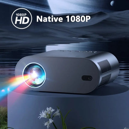 2025 Huaweishi L007  4K 1000ANSI  Native 1080P Projector Auto Focus Keystone Correction BT5.2 Android 11 WIFI6 Home Cinema