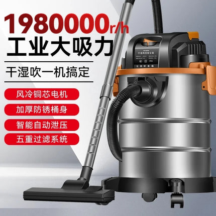 Industrial Vacuum Cleaner Super Strong Suction for Home Renovation Pet Hair Carpet Cleaning