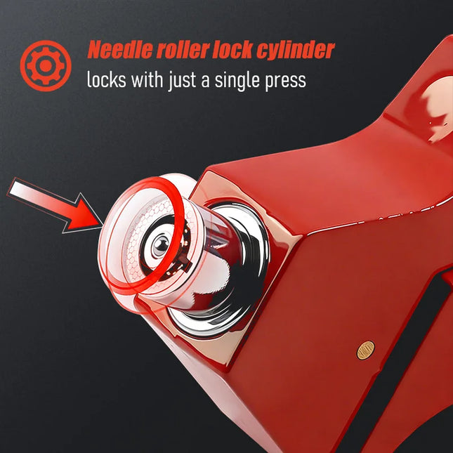 Motorcycle/bike Handlebar Lock Handlebar Brake Handle Solid Lock Imitating Steal Lock Pull Rod ATV Dirt Street Bikes Anti Theft