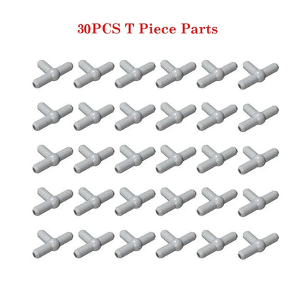 MOC Technical Hose Air Pump Tank Push Rod Putter Switch Piston Compatible With legoeds Pneumatic Parts 9641 42043 47225 61904