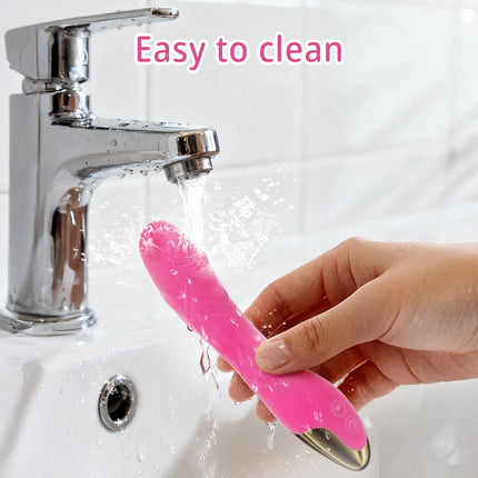 Beginner Vagina Vibrator for Women Clitoris Nipples Stimulator Clit G-Spot Vibrator Female Masturbator Sex Toy for Women 18+