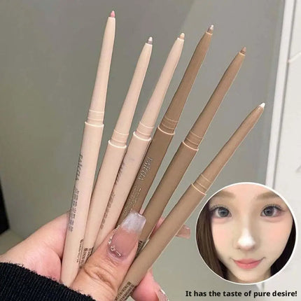 Charming Shiny Lying Silkworm Eyeliner Pencil Matte Waterproof Lasting Highlighter Eyeshadow Glitter Liquid Liner Eye Pencile