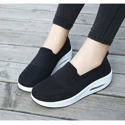 Sports Women's Spring Sneakers New Mesh Breathable Lightweight Casual Walking Women Shoes Breathable Shoes Zapatos De Mujer