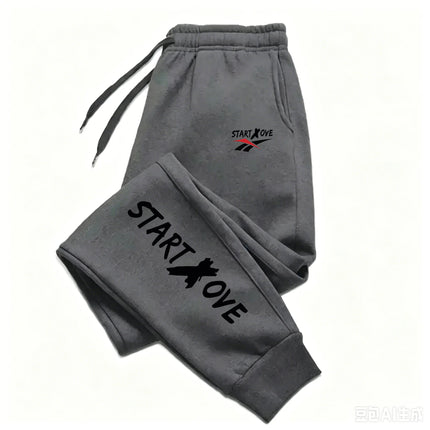 Men's Sweatpants, Trendy Autumn and Winter Sports Pants, Jogging Fitness Running Pants, Casual, Trendy, Comfortable and Fas