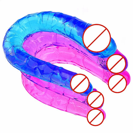 Double head Dildos Mini Double Penetration Insertables Dildo Lesbian Butt Plug Strapon Lesbian Intimate Goods Sex Toys