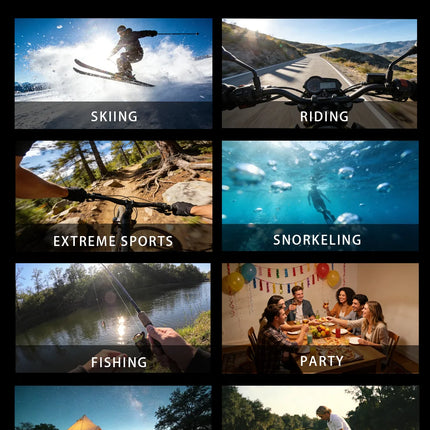 4K Anti shake Action Camera EIS Waterproof POV Small WIFI Cam Vlog Sport Bike Motorcycle Video Recorder Moto Telecamera Body Cam