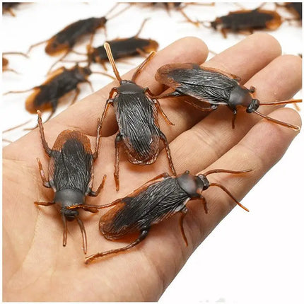 10pcs Simulation Bug Funny Toys Cockroach Spider Centipede Scorpion Plastic Children Prank Bug Scary Trick Props for Kids TMZ