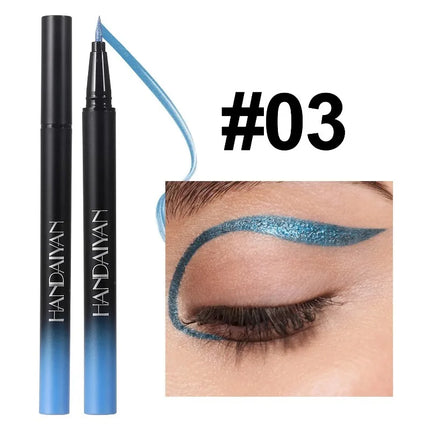 Pearlescent Eyeliner Stick Pen Glitter Eyes Shadow Waterproof Quick-dry Gold Eye Liner Shiny High-gloss Cosmetics Beauty Makeup