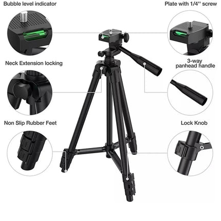 26cm Photo Ringlight Led Selfie Ring Light Phone Remote Control Lamp Photography Lighting With Tripod Stand Holder Youtube Video