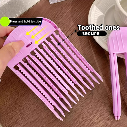 Fluffy Root Volumizing Clip - High Crown Magic Comb, Suitable For Natural And Seamless Bangs Without Damage