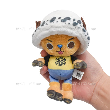 Original One Piece Plush Toys Luffy Chopper Sabo Plush Pendant Doll Stuffed Anime Cute Toy Chopper Doll Cartoon Best Gift