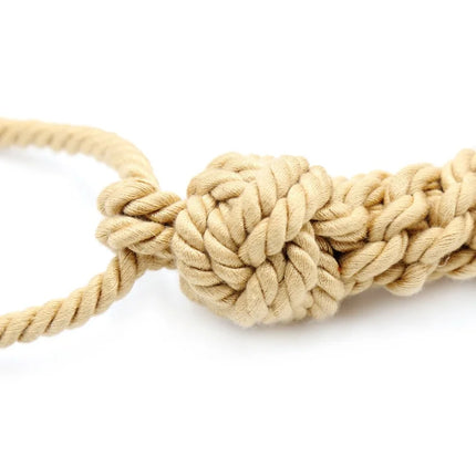 Handmade Cotton Rope Mouth Gag with Adjustable Knotted Bondage Choker for for Couple BDSM Restraint Cosplay Intimate Sex Toys