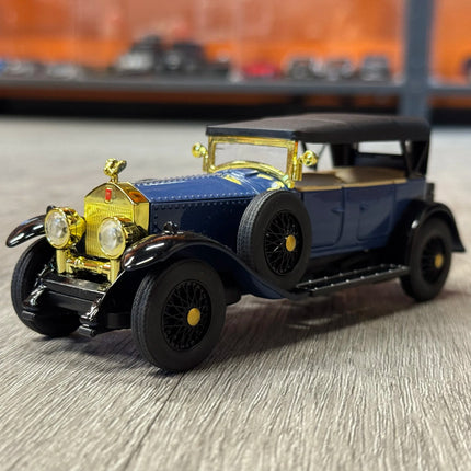 1:32 Rolls Royce Phantom I Alloy Metal Diecast Model Car High Simulation Decoration Display Ornaments With Sound And Light Gifts