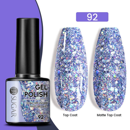 UR SUGAR 7.5ml Dark Wine Red Nail Gel Polish Autumn Gel Paint Nail Art Semi Permanent Nail Art Manicure Soak Off LED UV Nail Gel