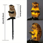 Hedgehog Resin Lamp / 1pcs
