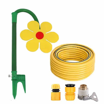 Garden Lawn Sprinkler Flower Shape razy Spin 720 Rotating Water Spray Yard Lawn Watering Irrigation Tool Garden Decoration