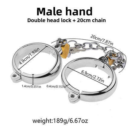 Adult products, erotic QQ bracelet, oval toy, handcuffs, alternative lightweight pin lock, restraint, erotic dice
