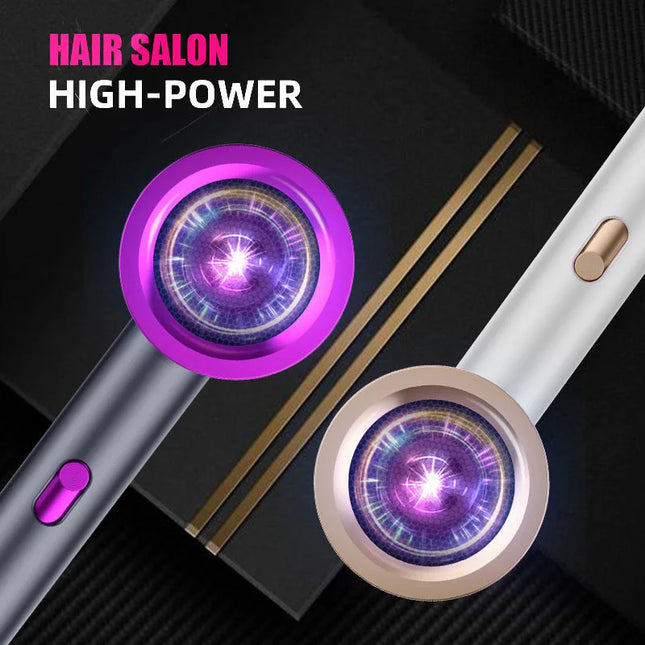 High-Power Blue Light Negative Ion Hair Dryer, Ultra-Silent, Hair Care, Quick Dry, Home Use, Powerful Constant Anion Electric Hair Dryer